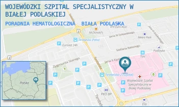 PORADNIA HEMATOLOGICZNA - WOJEWÓDZKI SZPITAL SPECJALISTYCZNY W BIAŁEJ PODLASKIEJ - TEREBELSKA 57-65,  BIAŁA PODLASKA