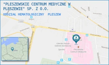 ODDZIAŁ HEMATOLOGICZNY - "PLESZEWSKIE CENTRUM MEDYCZNE W PLESZEWIE" SP. Z O.O. - POZNAŃSKA 125A,  PLESZEW